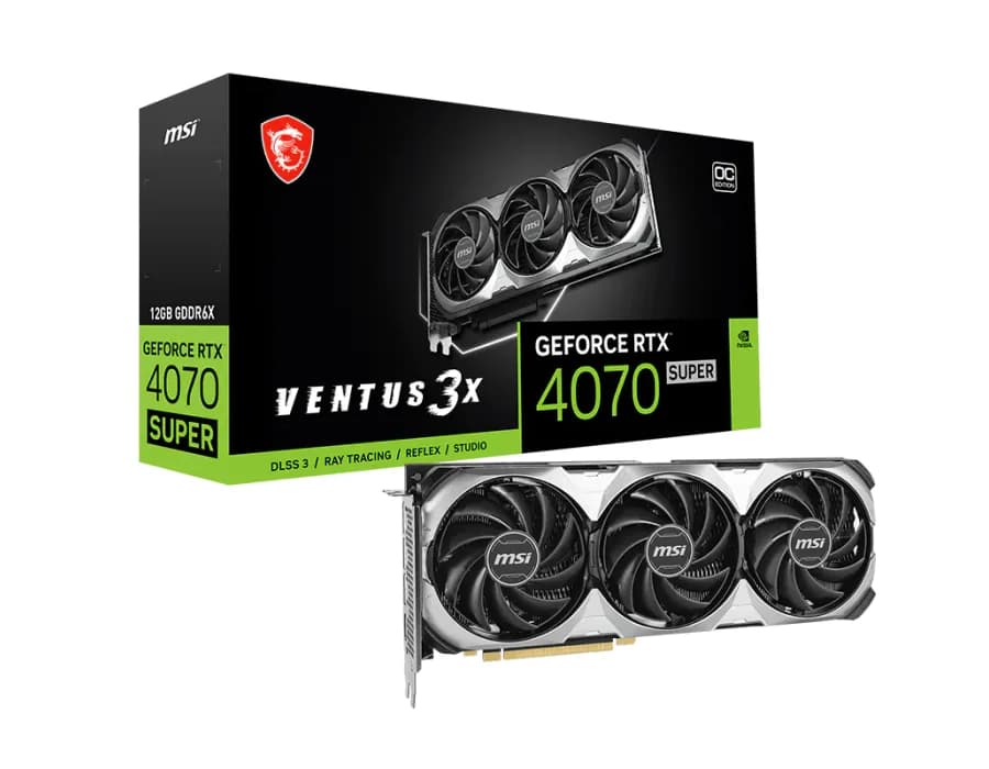MSI GeForce RTX™ 4070 SUPER 12G VENTUS 3X OC