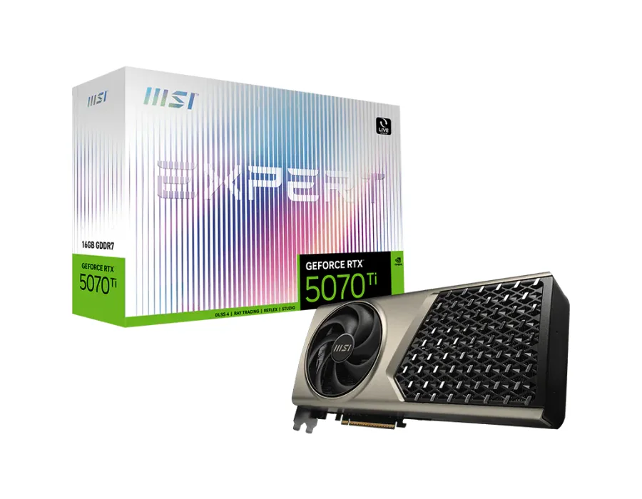MSI GeForce RTX™ 5070 Ti 16G EXPERT