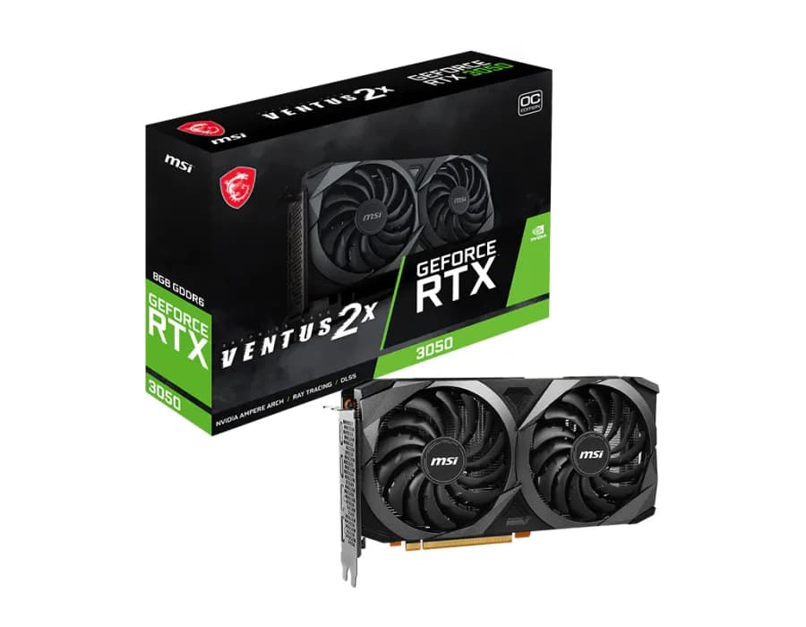 MSI GeForce RTX™ 3050 VENTUS 2X 8G OCV1