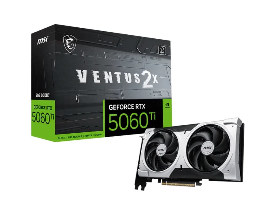 MSI GeForce RTX™ 5060 Ti 8G VENTUS 2X PLUS