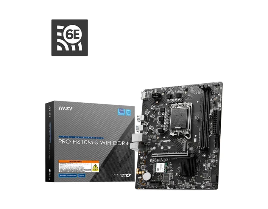 MSI PRO H610M-S WIFI DDR4