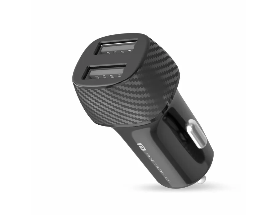 Portronics Car Power 5 — Black