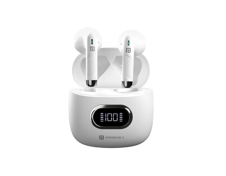 Portronics Harmonics Twins S9 — White