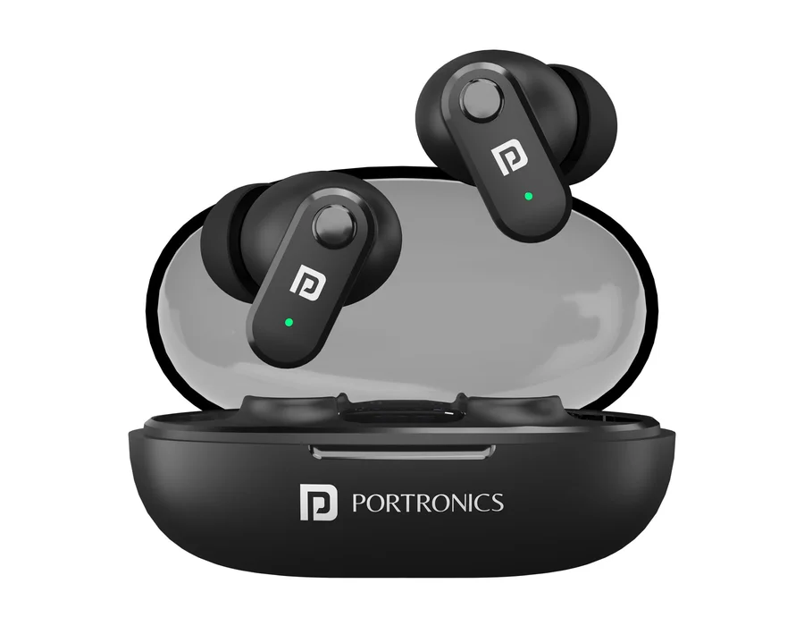 Portronics Harmonics Twins S16 — Black
