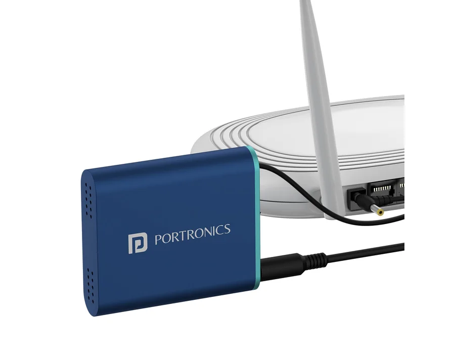 Portronics POWER PLUS — Blue