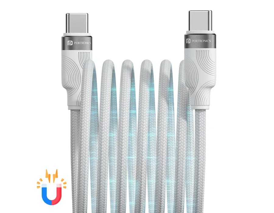 Portronics Maglink C Square