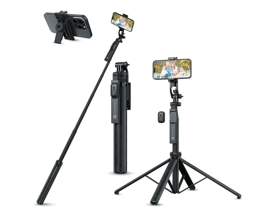 Portronics Lumistick 2 - Smart Selfie Stick