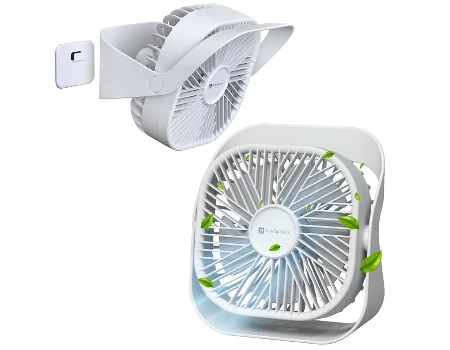Portronics CoolCube Mini — White