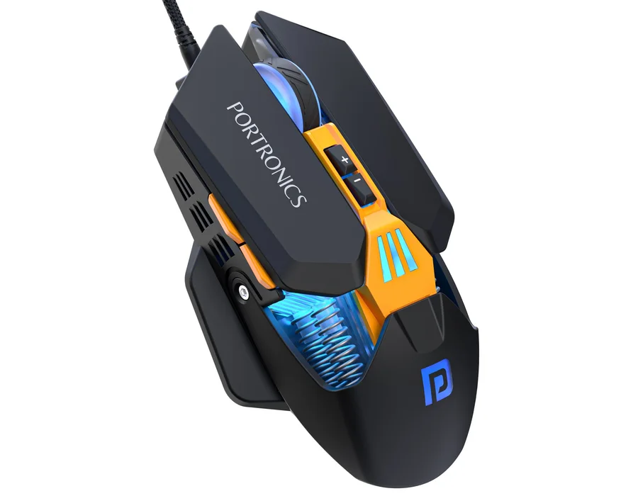 PORTRONICS VADER 2.0 WIRED MOUSE BLACK POR 3107