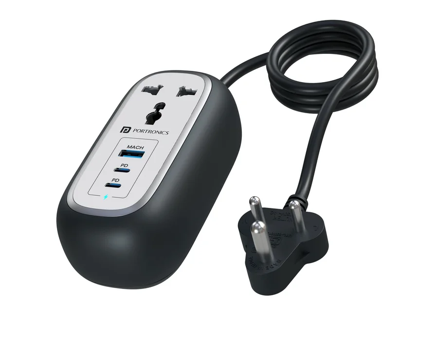 Portronics Volt 65 Pro — Black