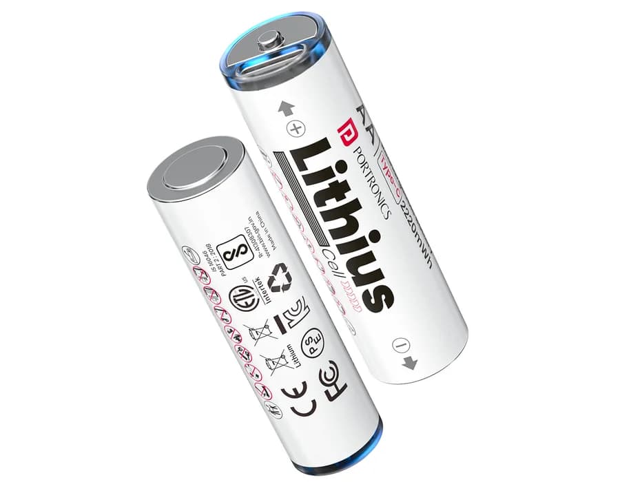 Portronics Lithius Cell - AA USB-C Rechargeable Lithium-ion Battery