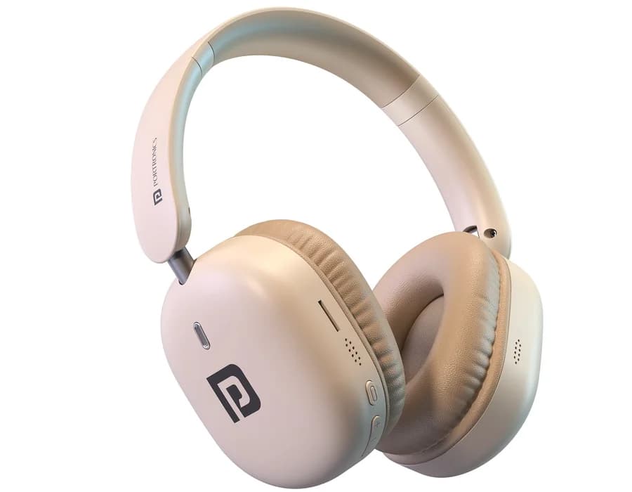 Portronics Muffs M6 — Beige