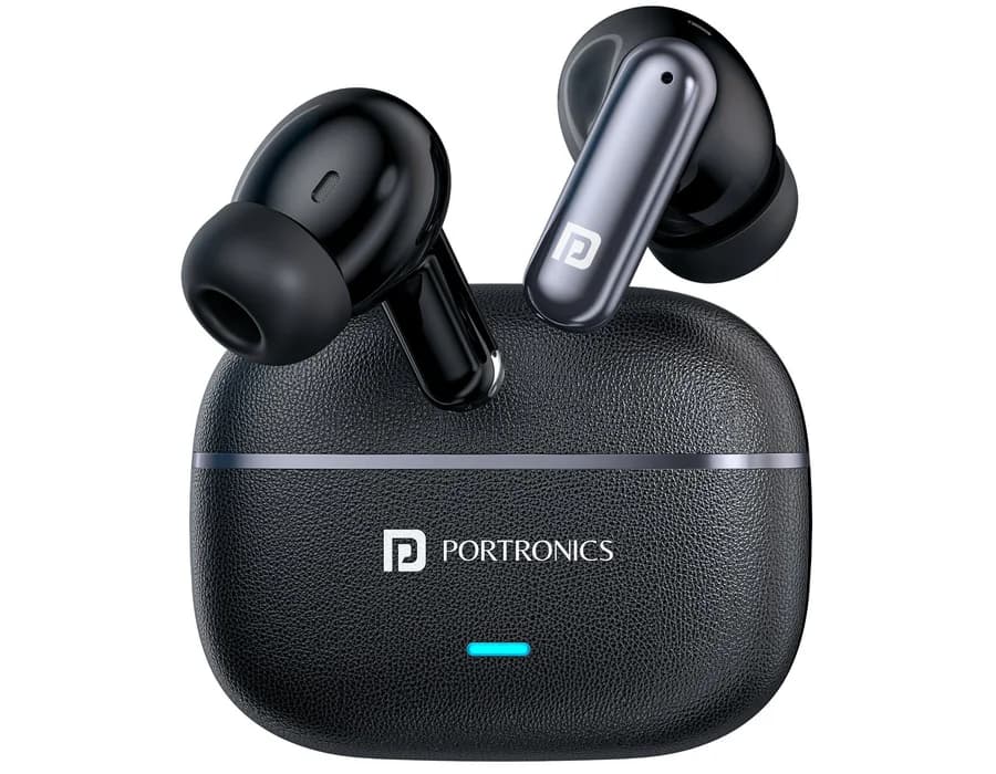 Portronics Twins One Plus — Black