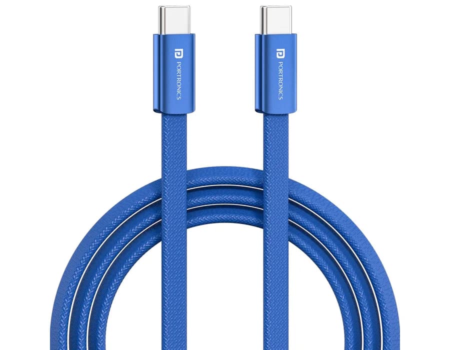 Portronics Flatro — Blue