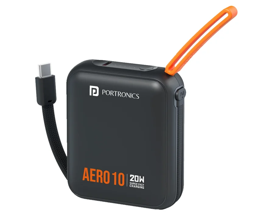 Portronics Aero 10 — Black