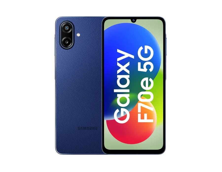 Samsung Galaxy F70e 5G (4 GB RAM, 128 GB) – Spotlight Blue
