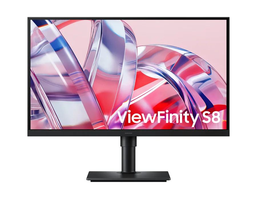Samsung 68.5 cm (27) ViewFinity S8 S80H 4K UHD Monitor – Black – LS27H800EAWXXL