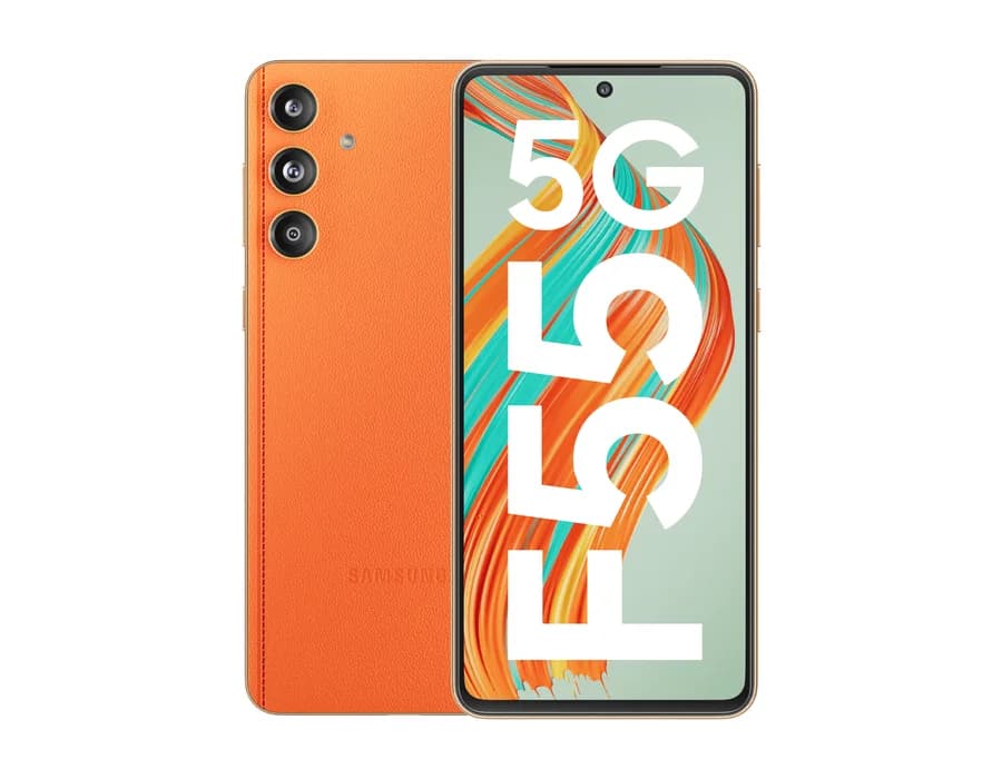 Samsung Galaxy F55 5G (8 GB RAM, 256 GB) – Apricot Crush