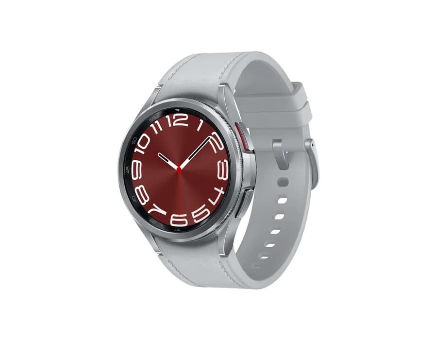 Samsung Galaxy Watch6 Classic (Bluetooth, 4.3 cm) – Silver – SM-R950NZSAINS