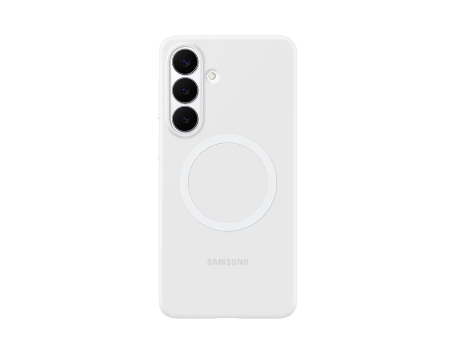 Samsung Galaxy S26+ Silicone Magnet Case – White – EF-ES947CWEGIN