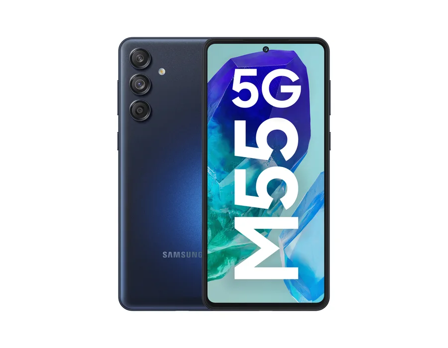 Samsung Galaxy M55 5G (12 GB RAM, 256 GB) – Black