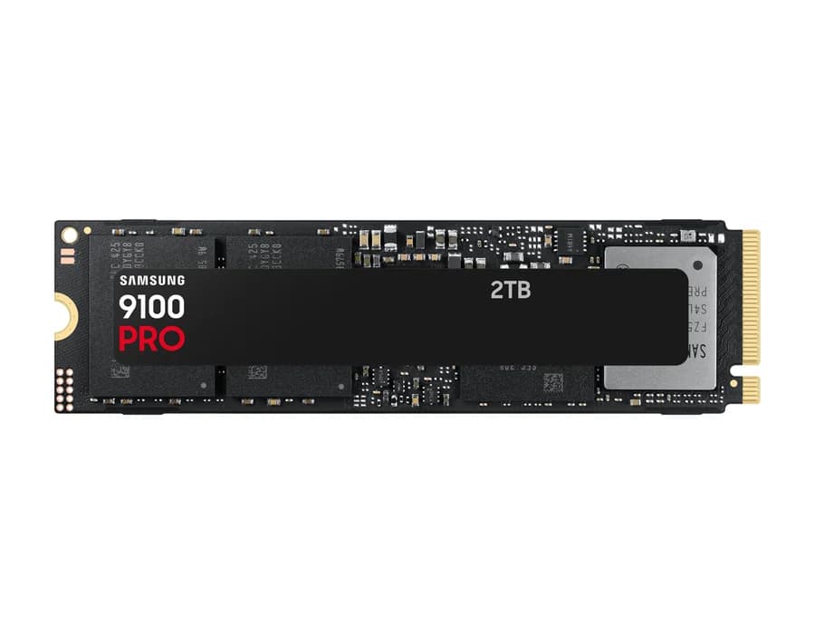 Samsung 9100 PRO PCIe 5.0 NVMe M.2 SSD (2 TB) – Black – MZ-VAP2T0BW