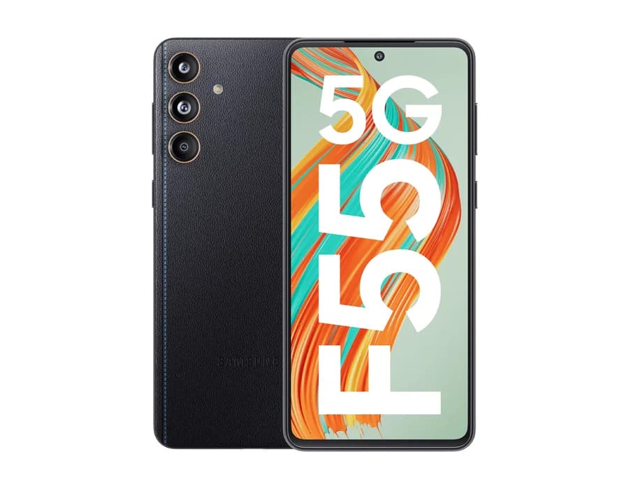 Samsung Galaxy F55 5G (12 GB RAM, 256 GB) – Raisin Black