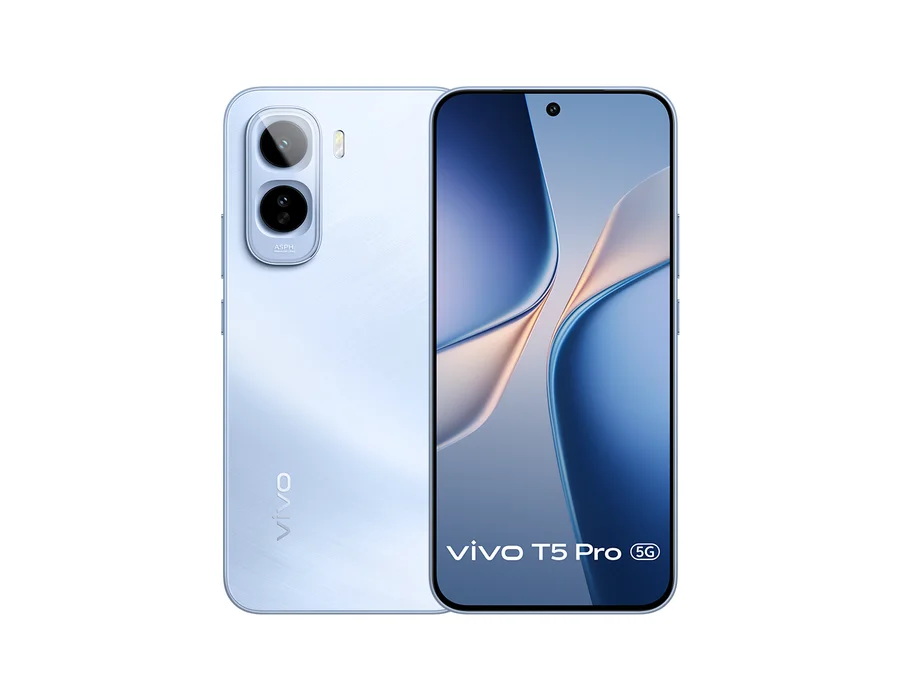 vivo T5 Pro (8GB RAM, 128GB) – Glacier Blue