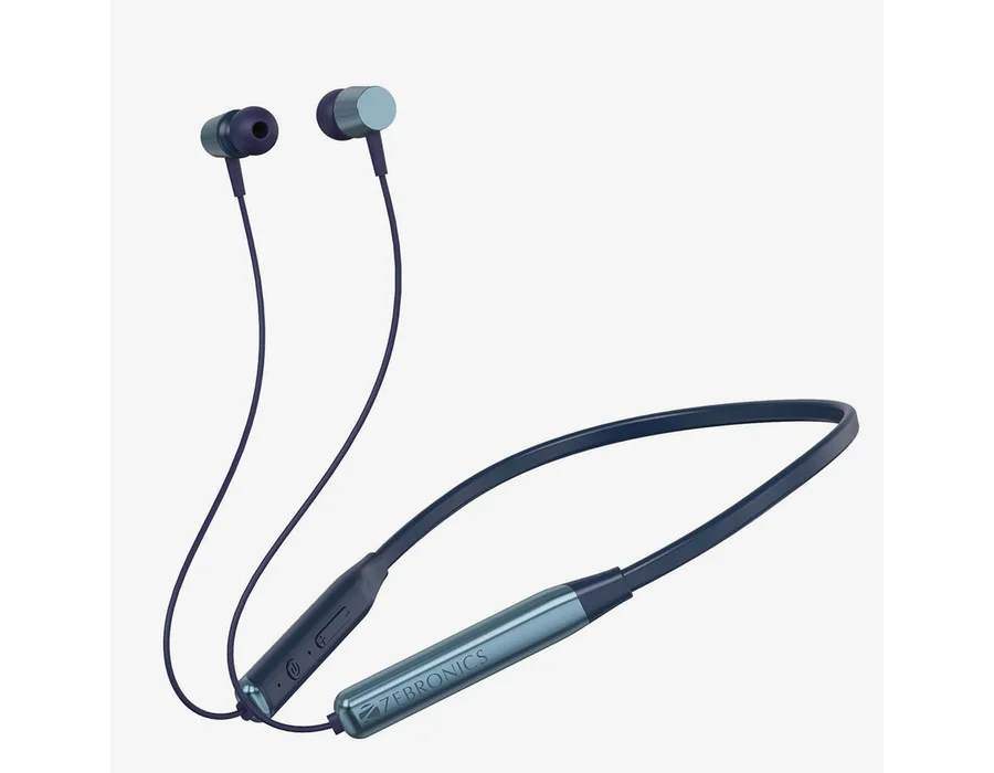 Zebronics Evolve Wireless Neckband — Metallic-Blue