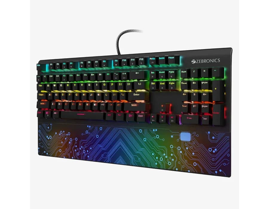 Zebronics Max Chroma Wired Gaming Keyboard (Mechanical)