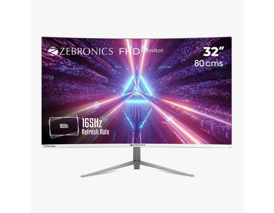 Zebronics AC32FHD LED (165Hz) Curved LED Monitor