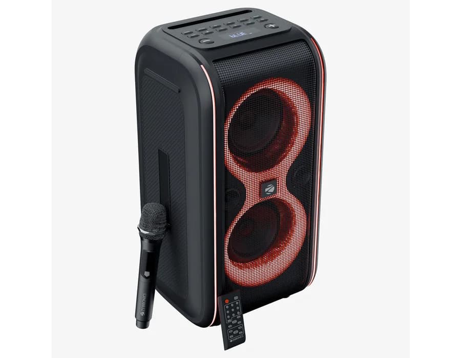 Zebronics Party Fyre 90 (60W) Portable Bluetooth Speaker