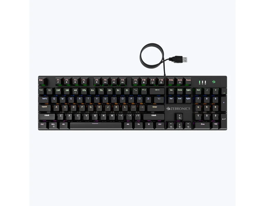 Zebronics Max Ninja 100 Wired Gaming Keyboard