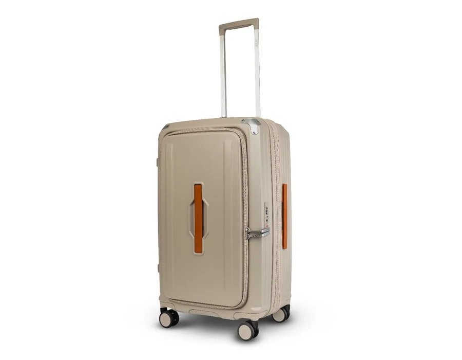 Acer Brisbane, 24 inch/ (60.96 cm), Check in Trolley Bag , 8 Wheels, 360 degree spin, capacity with expansion upto 76 liters, TSA lock, Mid and Top Open (Dual Open) – GP.LUG11.025