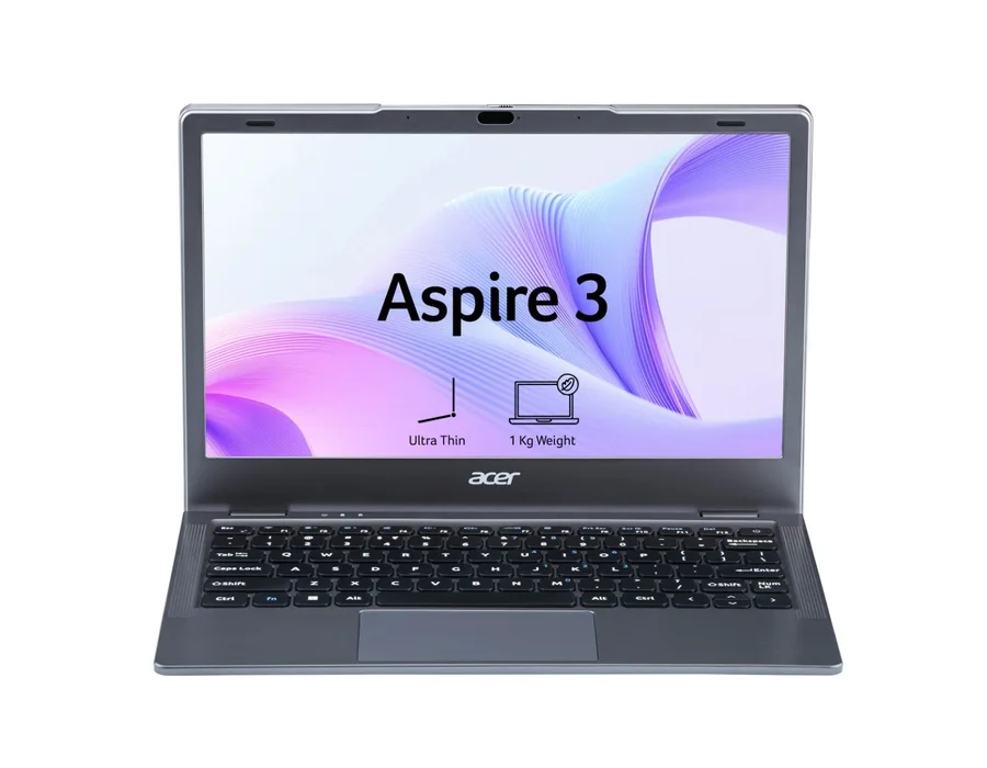 Acer Aspire 3, Intel Celeron N4500 processor, Windows 11 Home, 8 GB RAM, 512 GB SSD, 11.6" (29.46 cm), Steel Gray, A311-45, 1 kg Thin and Light Laptop