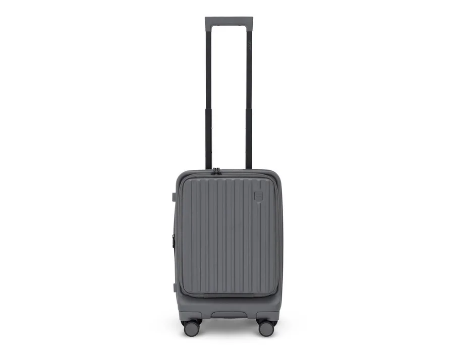 Acer Copenhagen, 20 inch/(50.8 cm), Check-in Trolley Bag, 360 degree spin 8 Wheels, TSA lock, Top Open Expandable, Eco-friendly recycled PolyEster material, Storm Gray