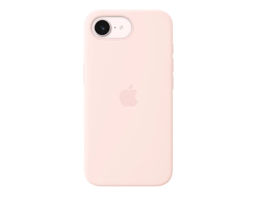 Apple iPhone 17e Silicone Case with MagSafe – Soft Pink