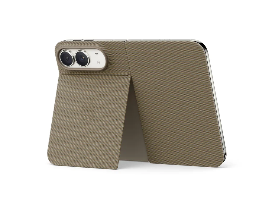 Apple iPhone Duo Folio with Kickstand – Taupe