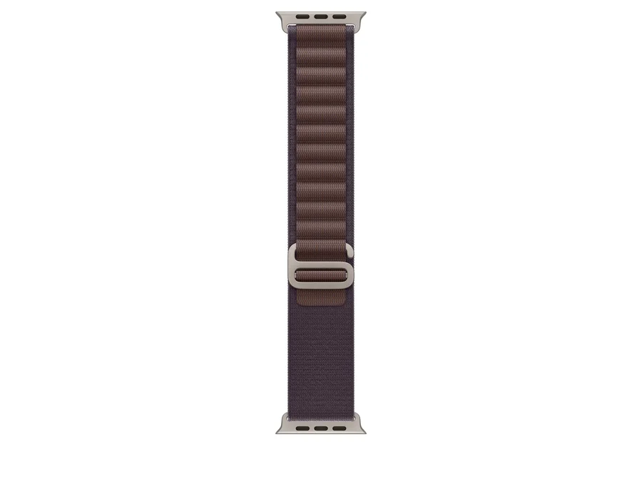 Apple 49mm Indigo Alpine Loop - Small - Natural Titanium Finish