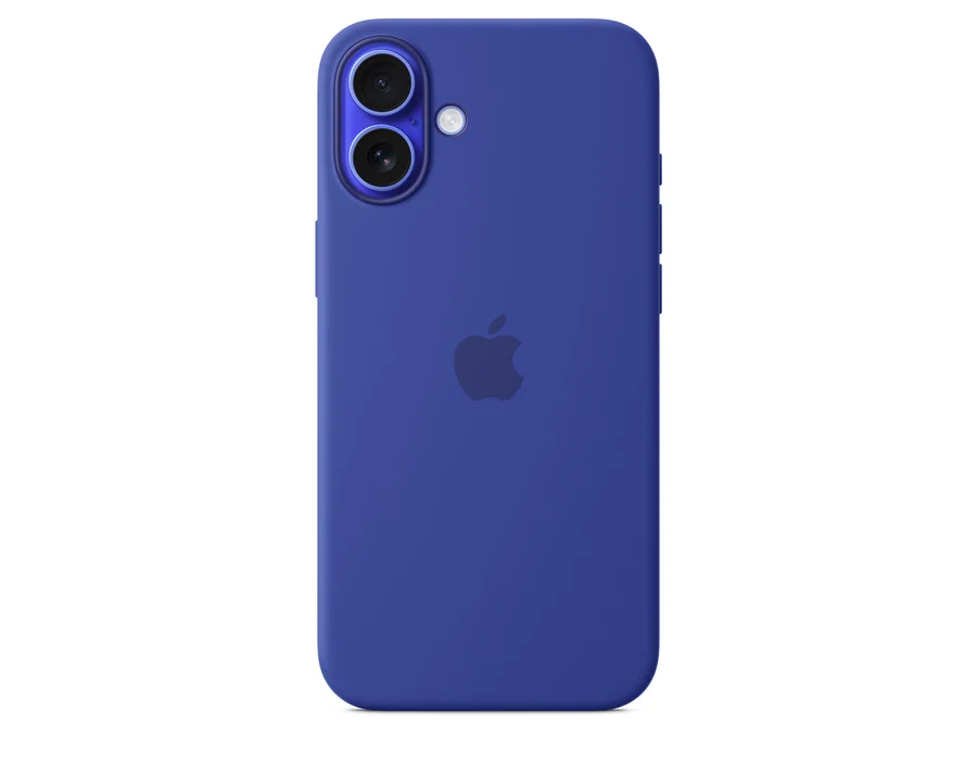 Apple iPhone 16 Plus Silicone Case with MagSafe – Ultramarine