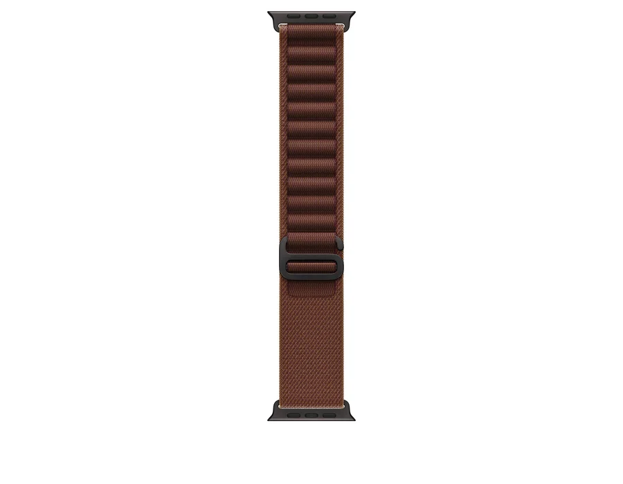 Apple 49mm Burgundy Alpine Loop - Medium - Black Titanium Finish