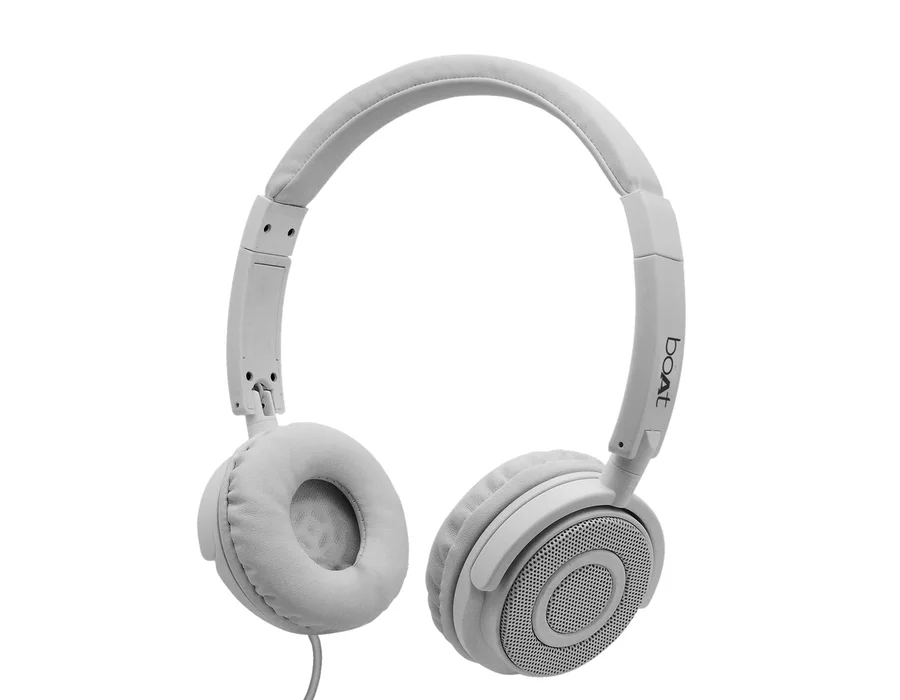 boAt Bassheads 900 — Pearl White