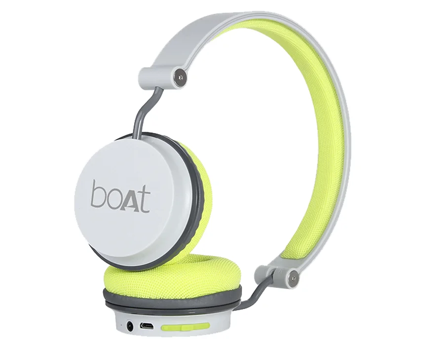 boAt Rockerz 400 — Yellow