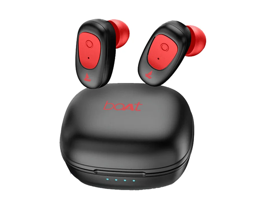 boAt Airdopes 201 — Red
