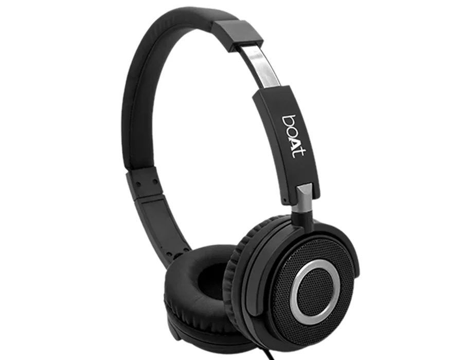 BOAT BASSHEADS 910 BLACK HEADPHONE