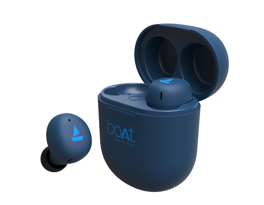 boAt Airdopes 381 — Blue