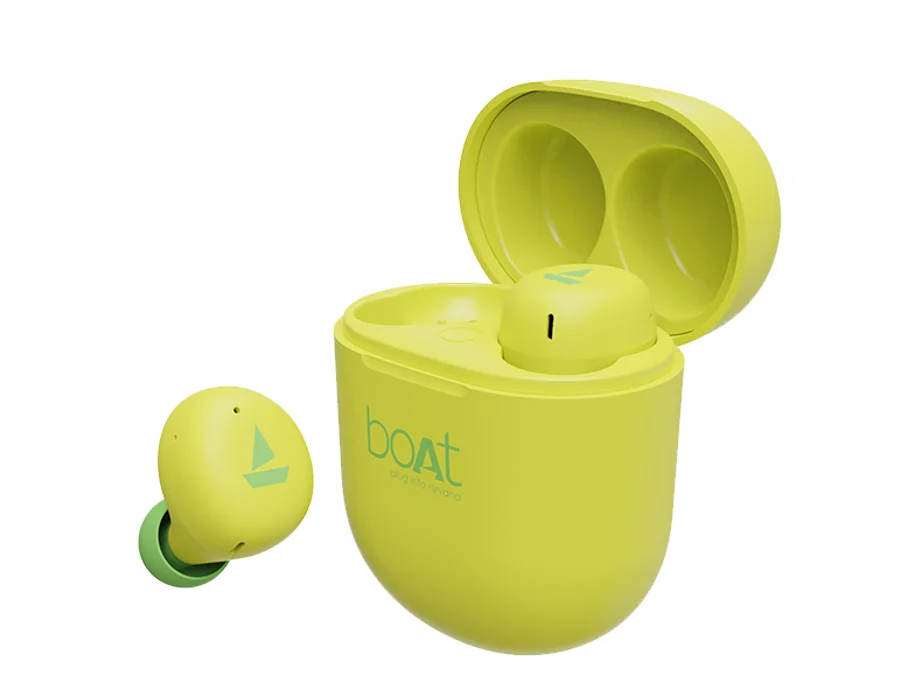 boAt Airdopes 381 — Spirit Lime