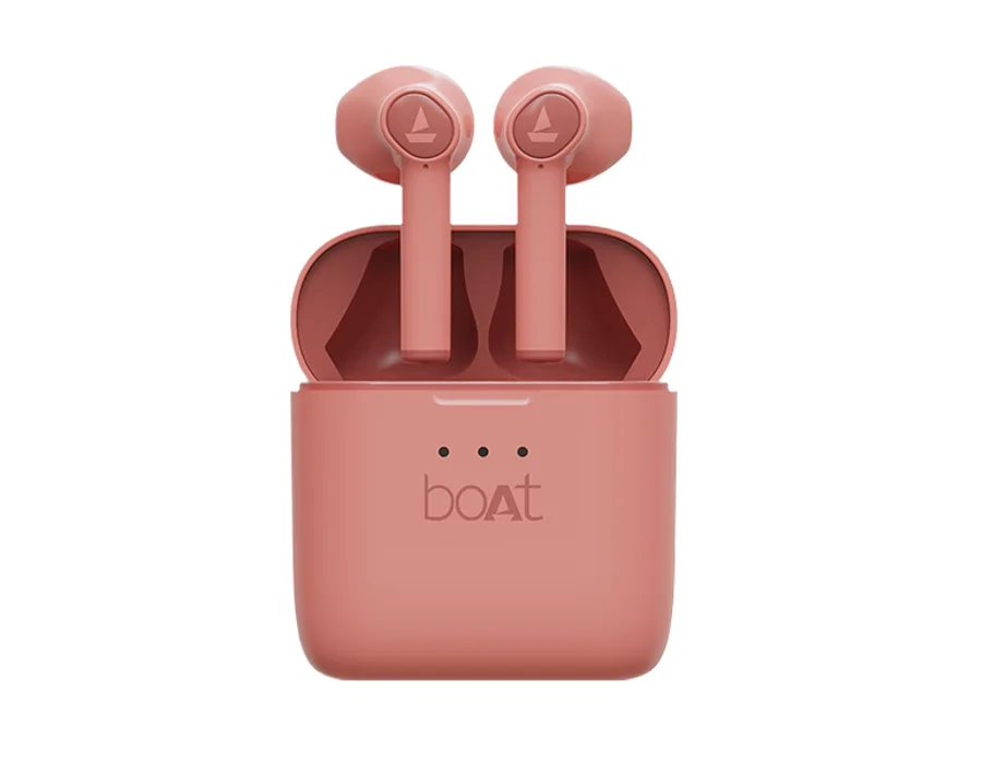 boAt Airdopes 131 — Light Pink