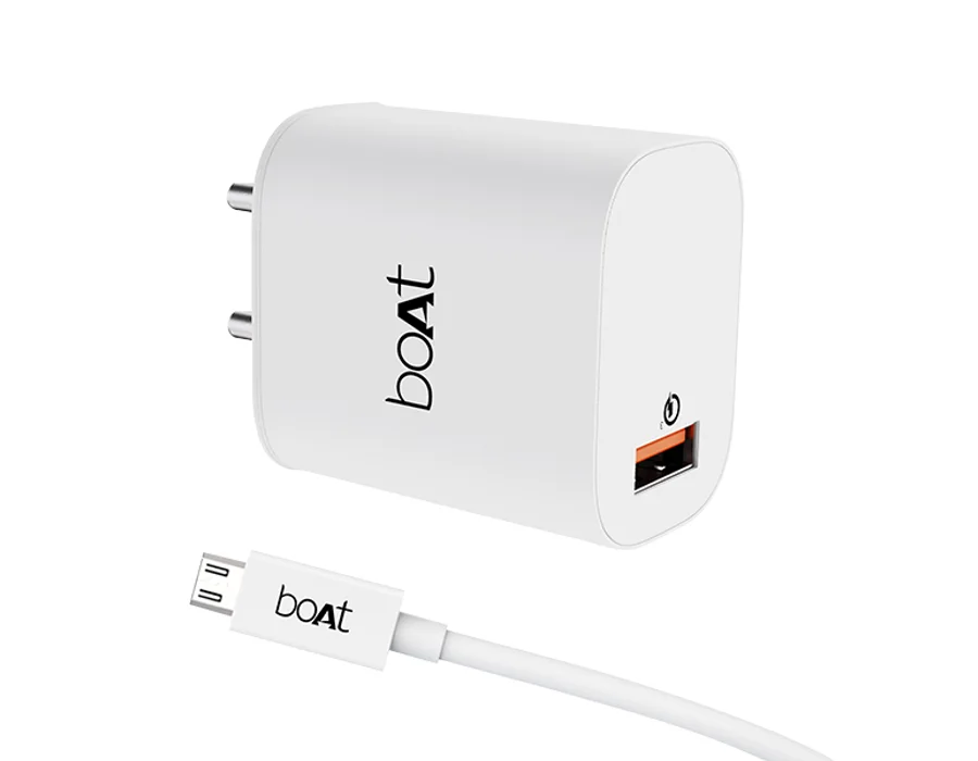boAt WCD QC3.0 With Micro USB Cable