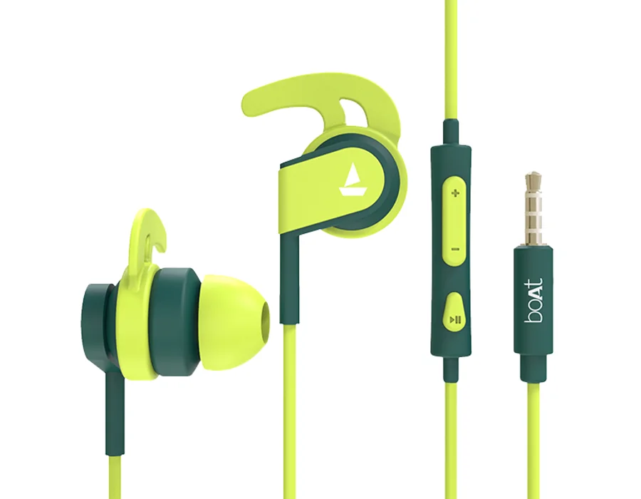 boAt Bassheads 242 — Neon Green